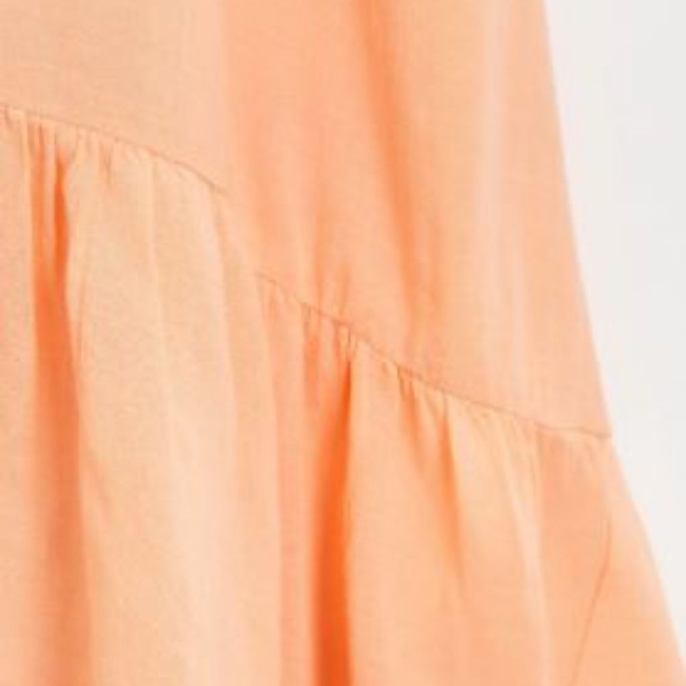 LOFT NWT Flounce Halter Midi Dress - Picture 2 of 3